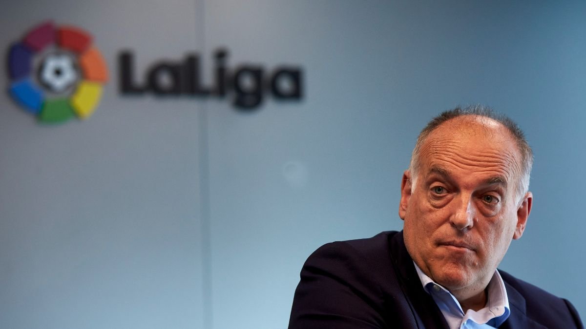 Javier Tebas es el presidente de la Liga de Fútbol Profesional.