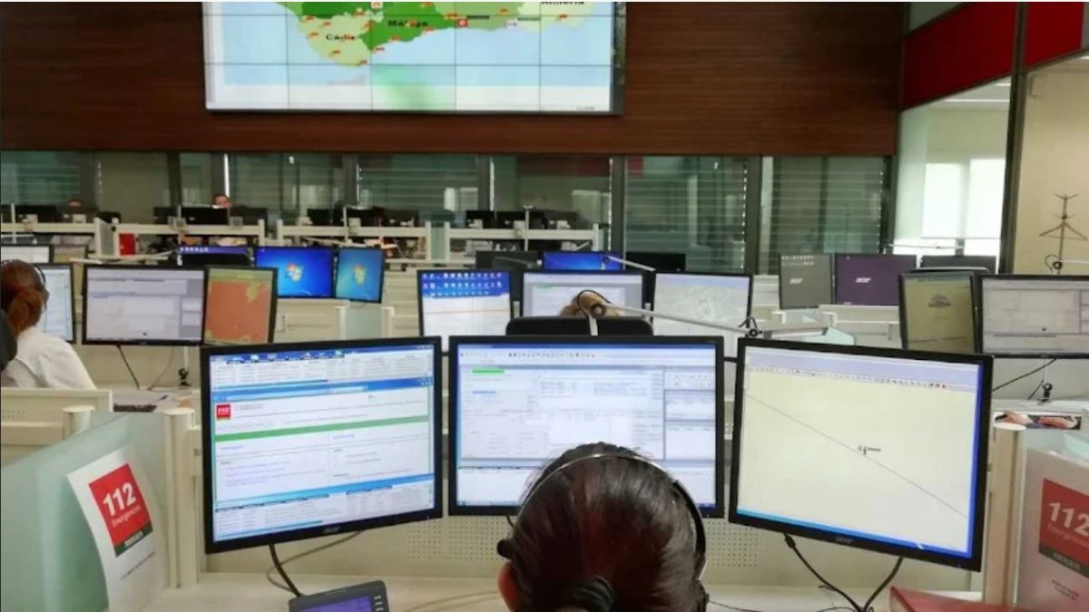 Central del Servicio de Emergencias 112.