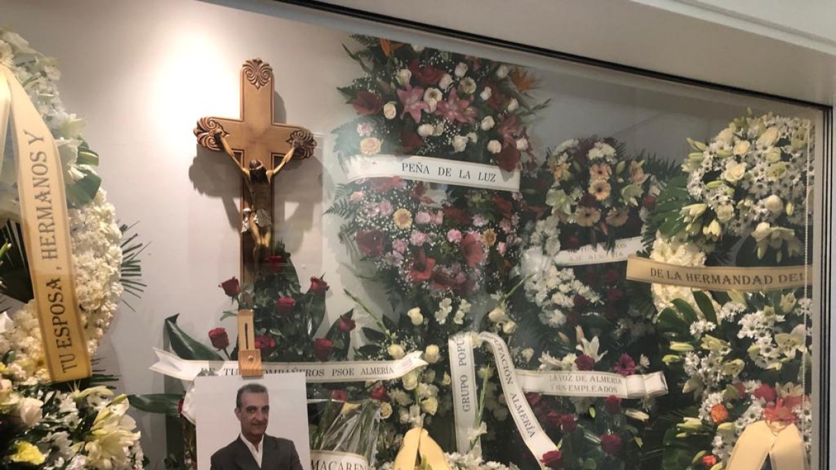 Último adiós a Juan Antonio Barrios.