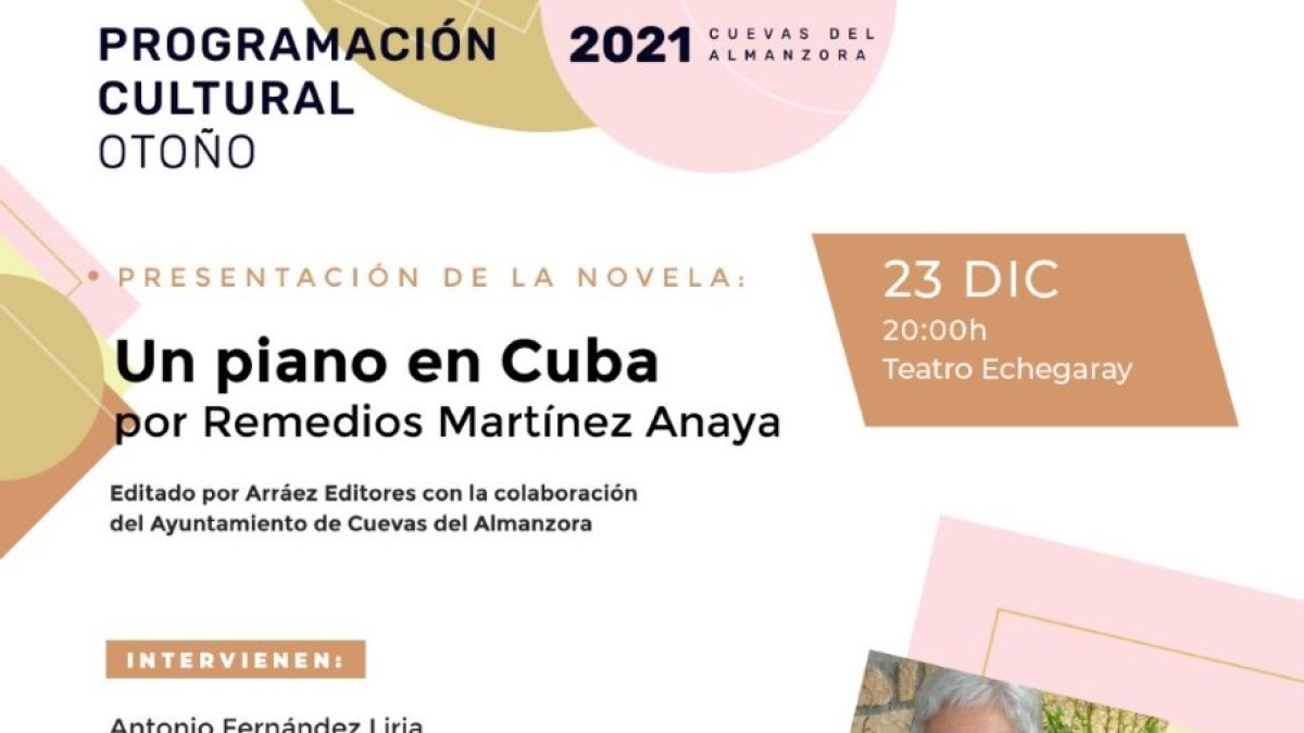 Imagen del cartel del acto de presentación