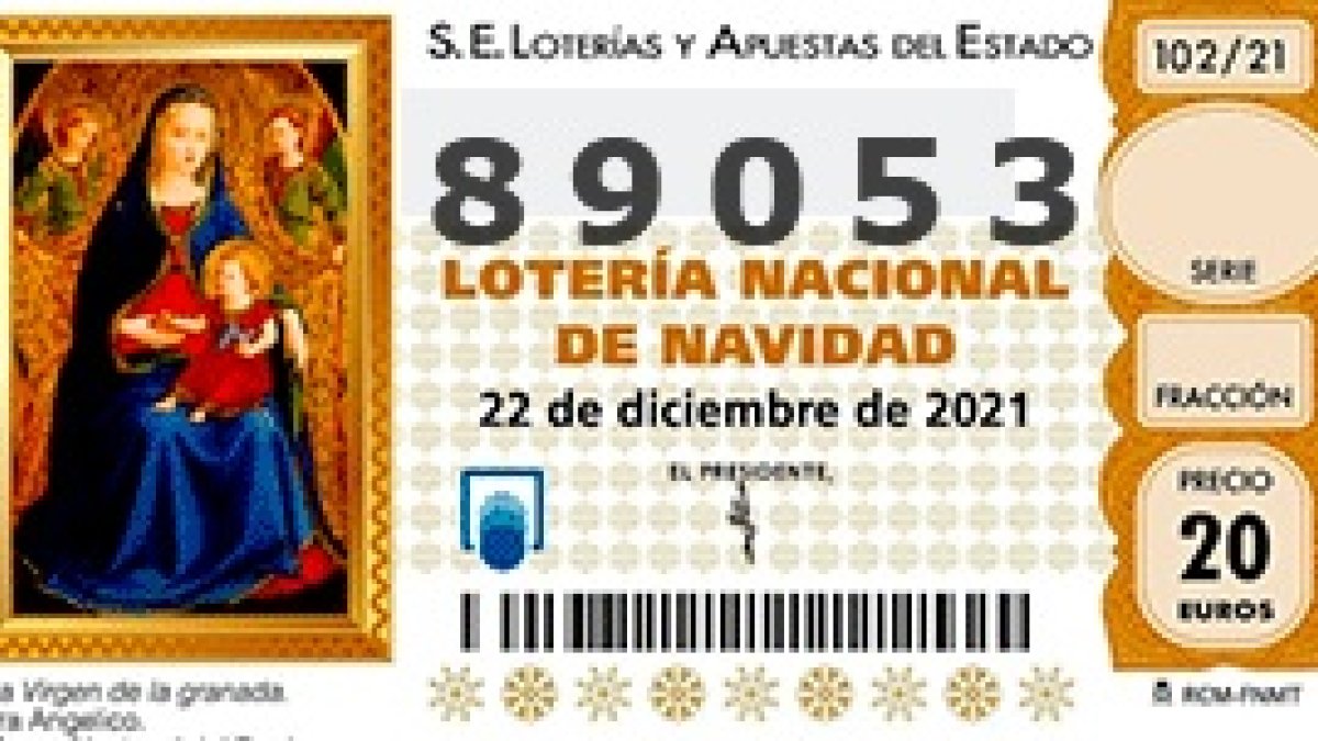 El 89053 ha dejado 6.000 euros en Vera.