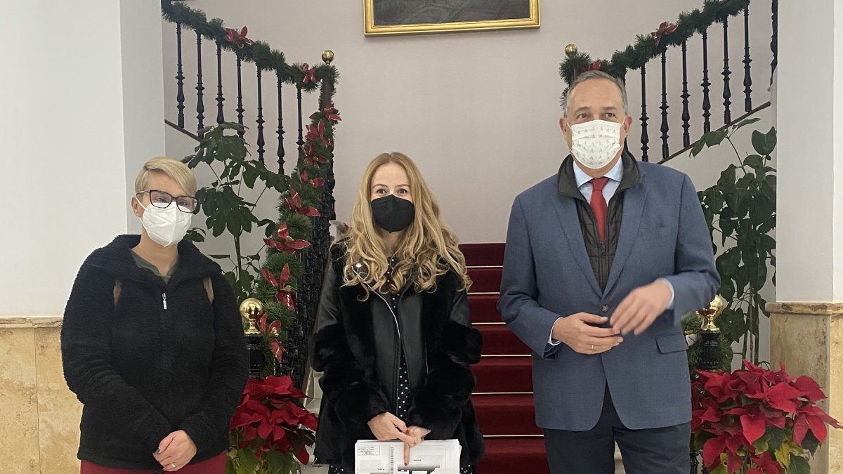 Visita del delegado de Turismo a Albox.