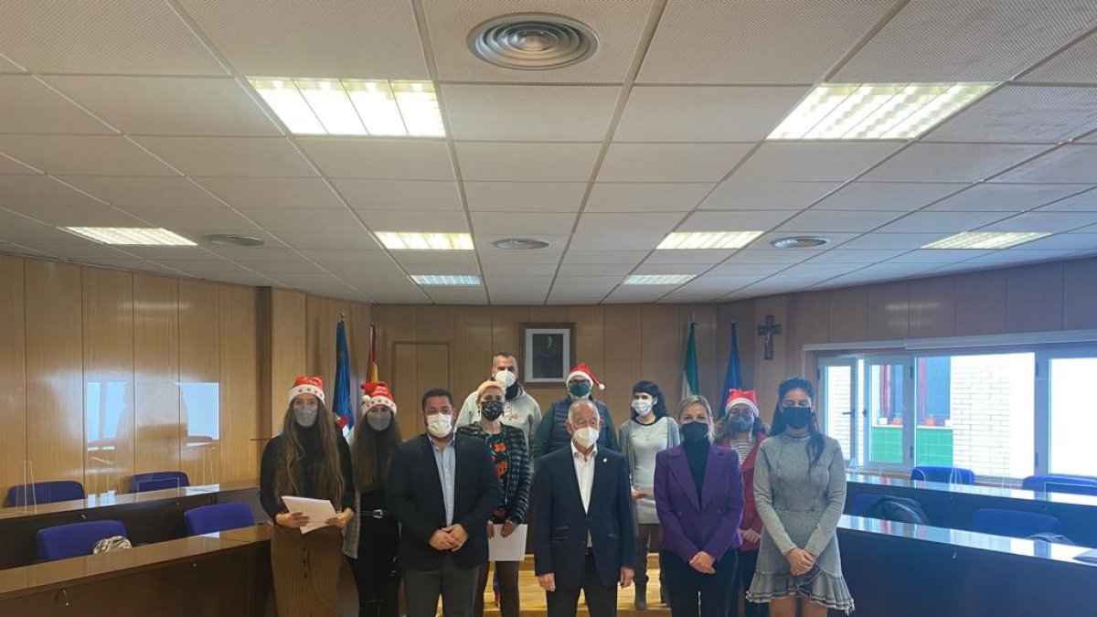 Entrega del sello de confianza.