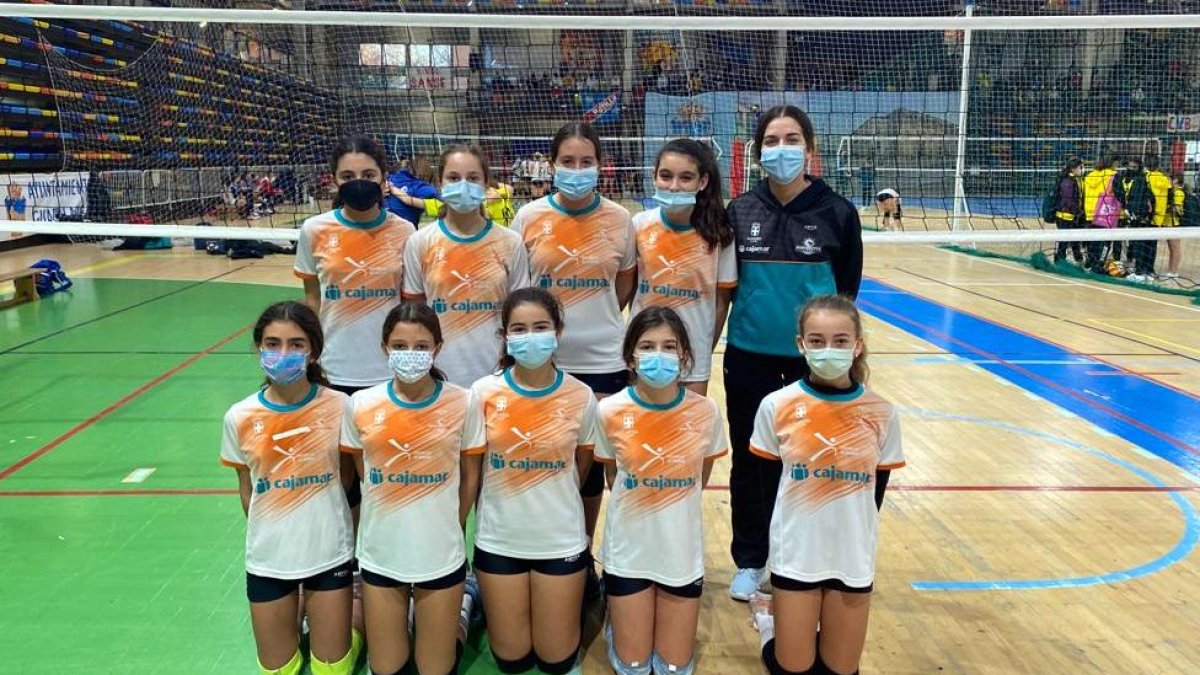 Las chicas del Mintonette lucharán por las medallas.