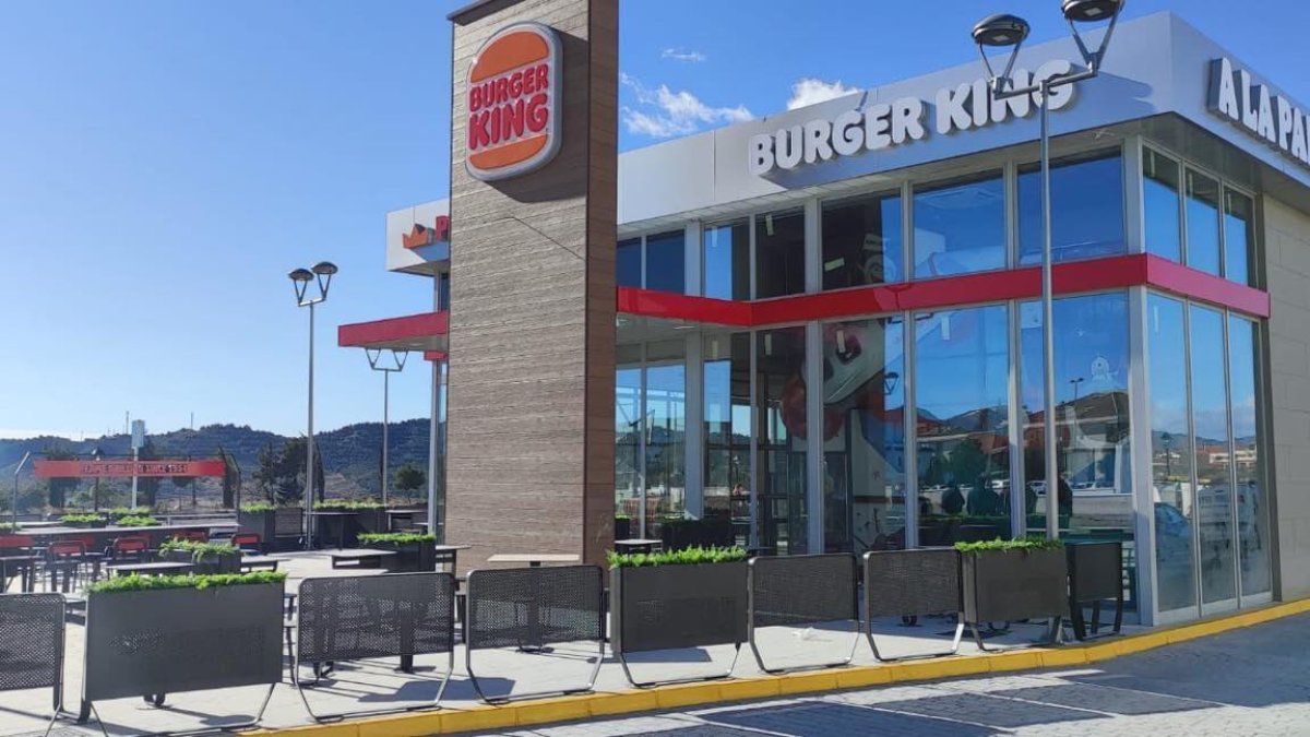 Imagen del nuevo Burger King de Huércal-Overa