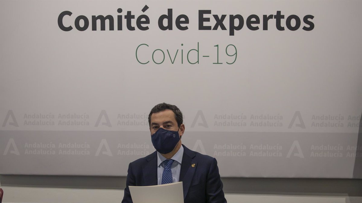 Juanma Moreno preside la reunión este lunes.