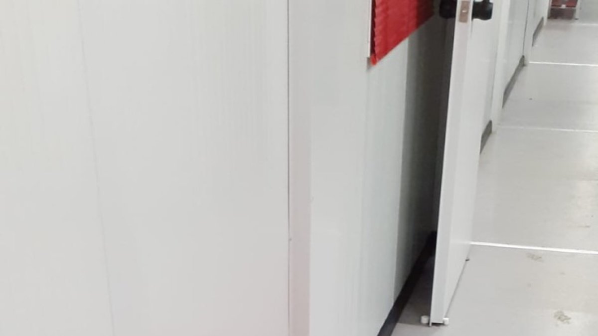 Niño rescatado en una de las últimas intervenciones por Cruz Roja.