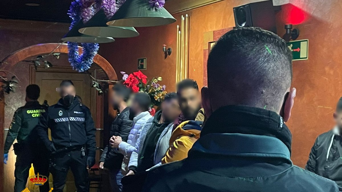 Imagen del registro en el establecimiento.