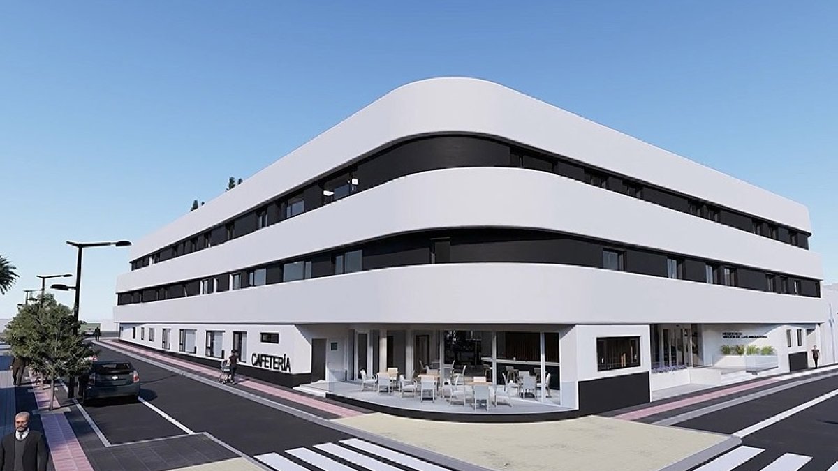 Imagen virtual de la residencia geriátrica \'Las Angustias\'