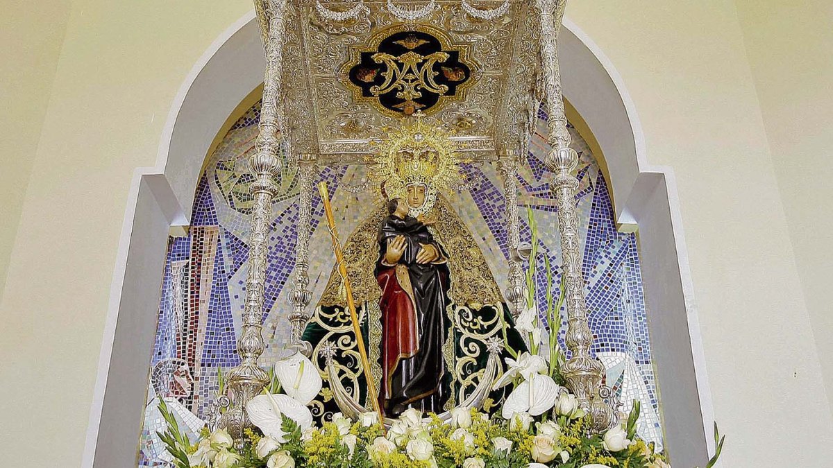 La Virgen del Mar, patrona de Almería.