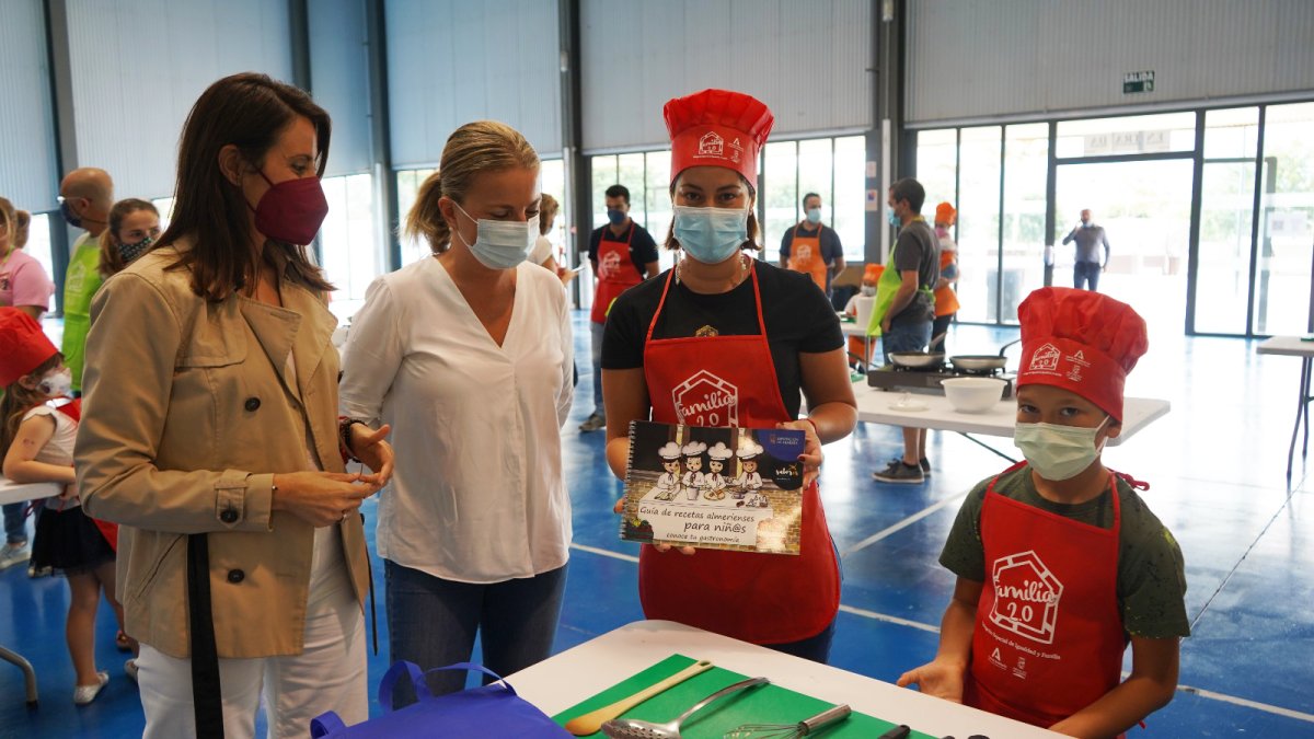 El taller de cocina en Berja.