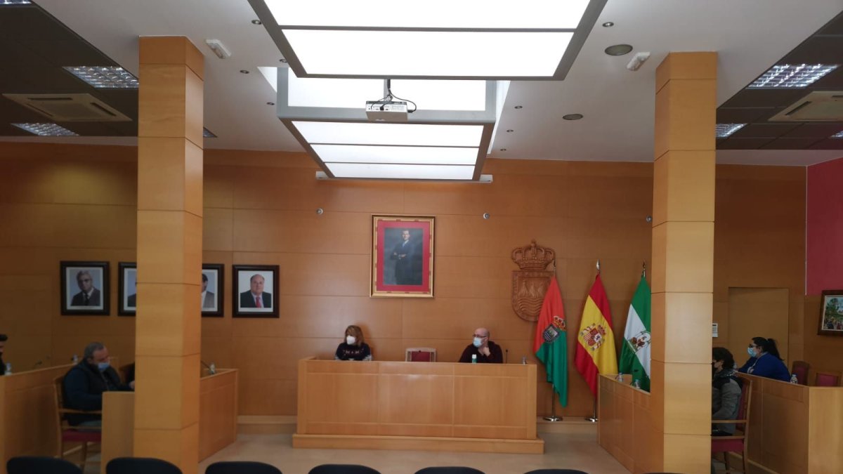 Imagen del pleno de Gádor.