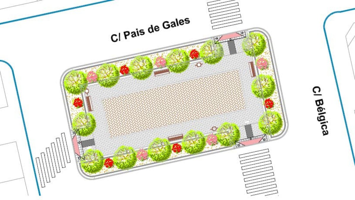 El gobierno local actuará en los 424 metros cuadrados.