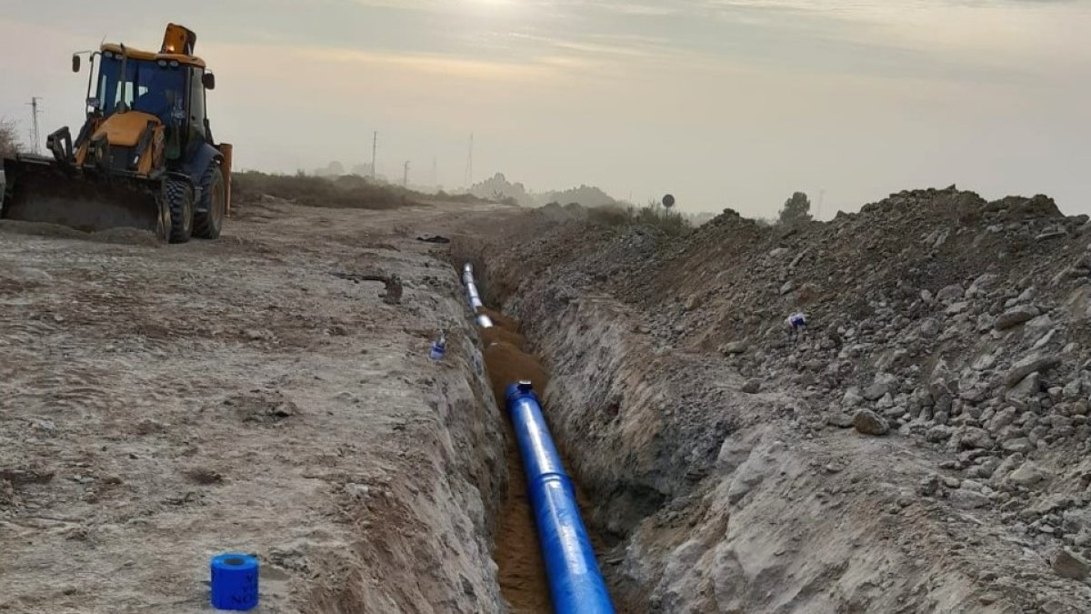 Imagen de las obras realizadas en la localidad