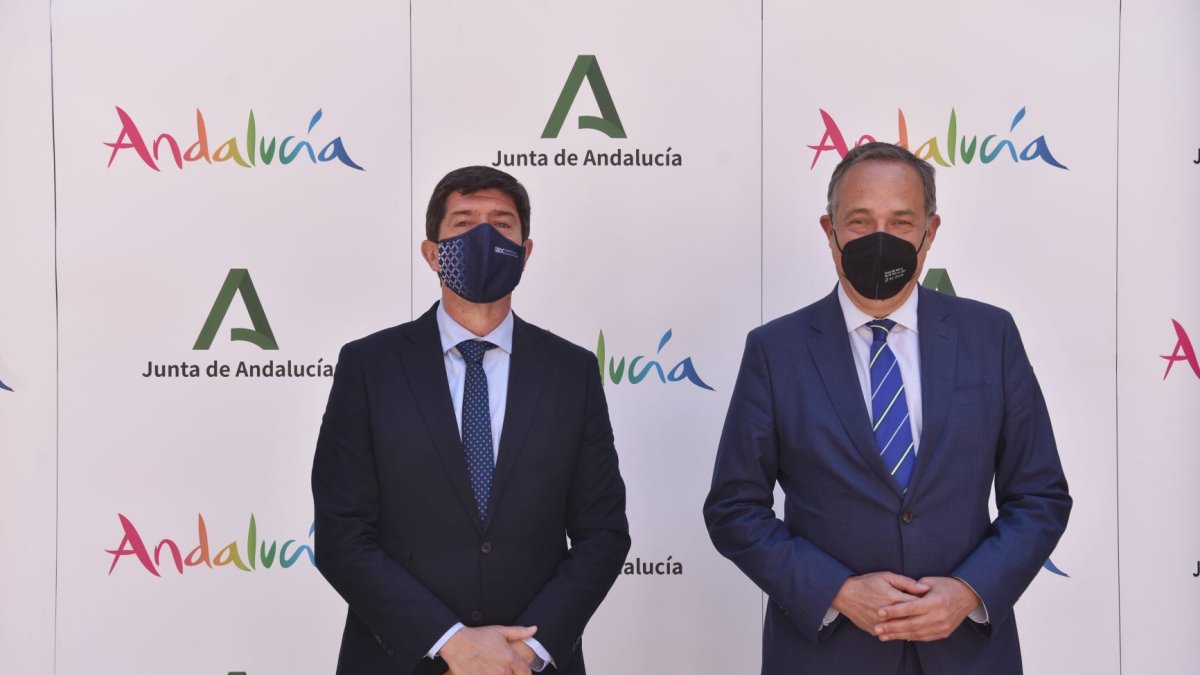 Juan Marín y Vicente García Egea.