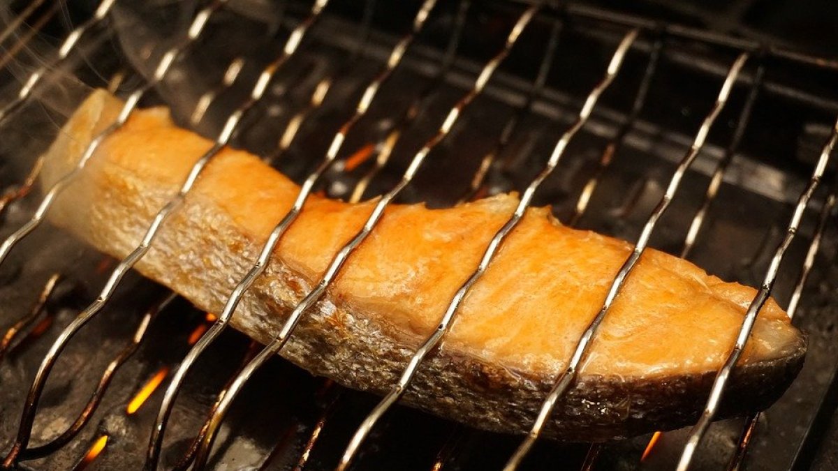 Hoy toca pescado a la parrilla.