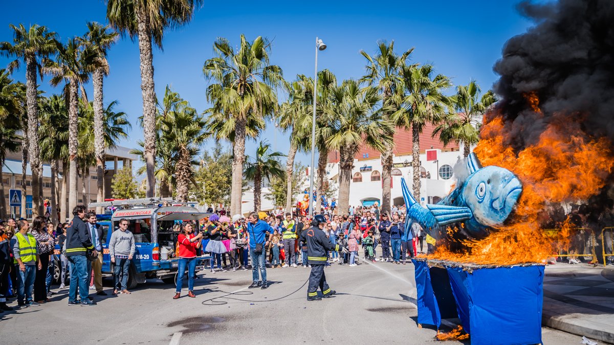 Imagen de archivo de un carnaval celebrado en Roquetas de Mar.