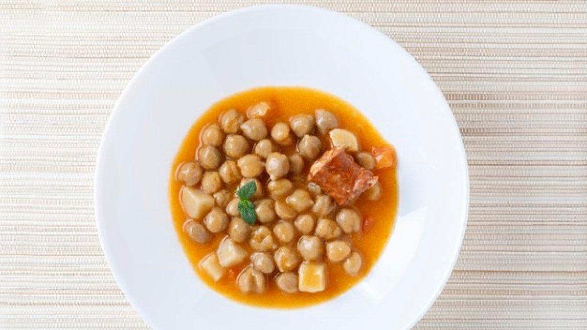 Garbanzos de un modo nada convencional.