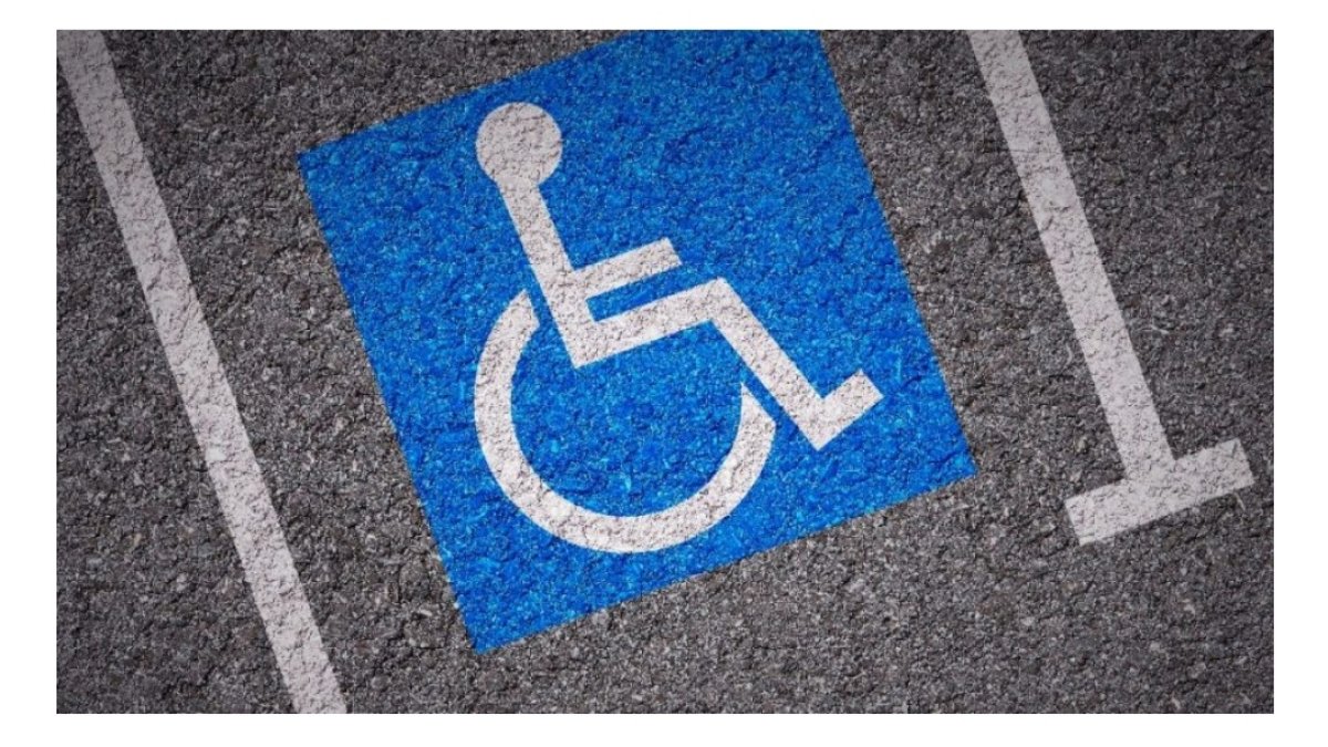 Reserva de espacio específico para personas con discapacidad.