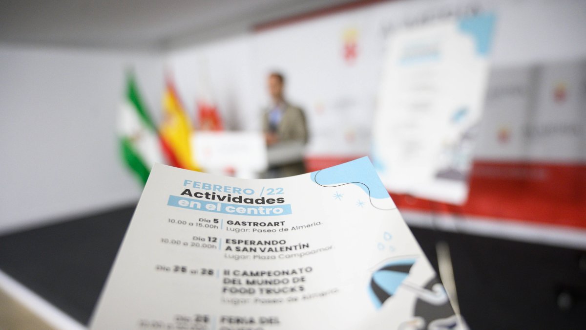 Programa de actividades del mes de febrero