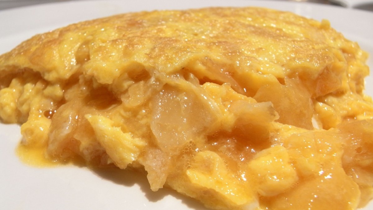 Consigue una tortilla jugosa.