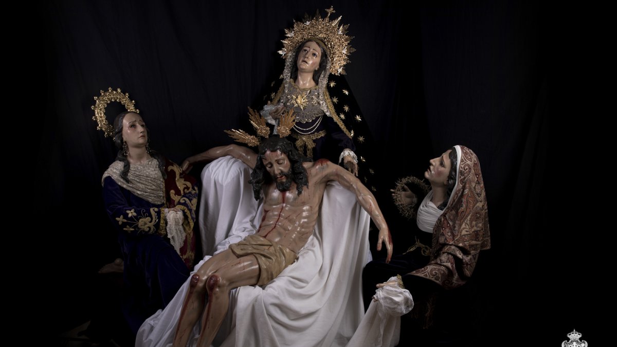 Las imágenes del Descendimiento, restauradas.