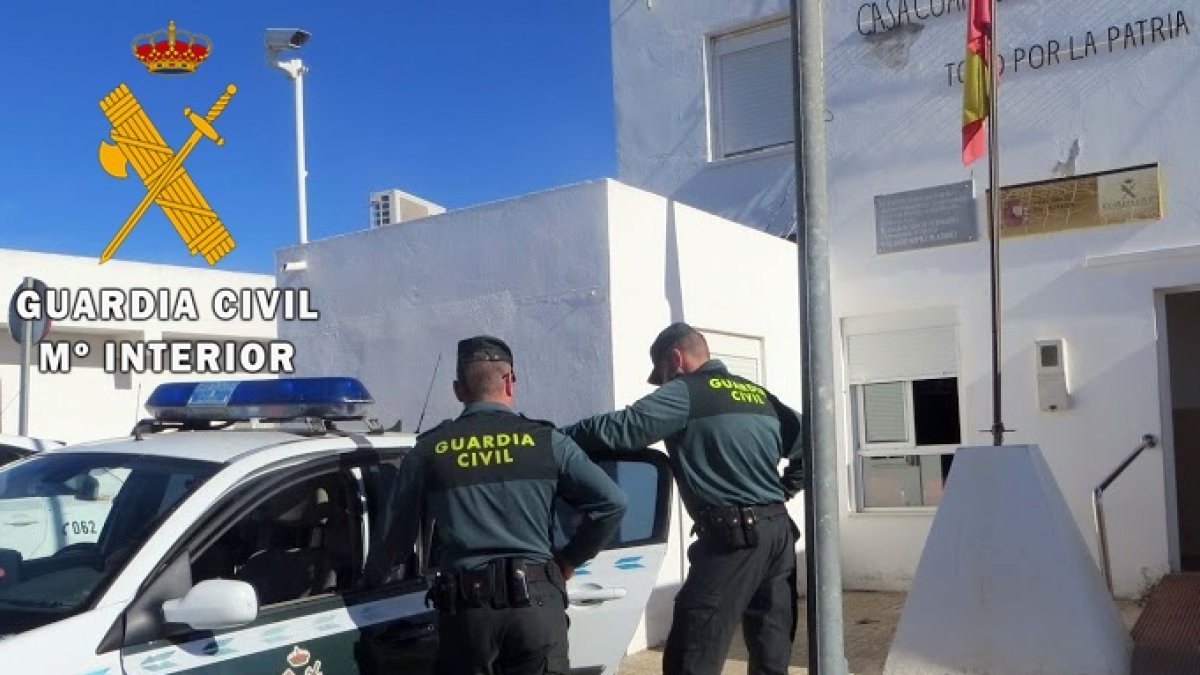 Imagen cedida por la Guardia Civil.