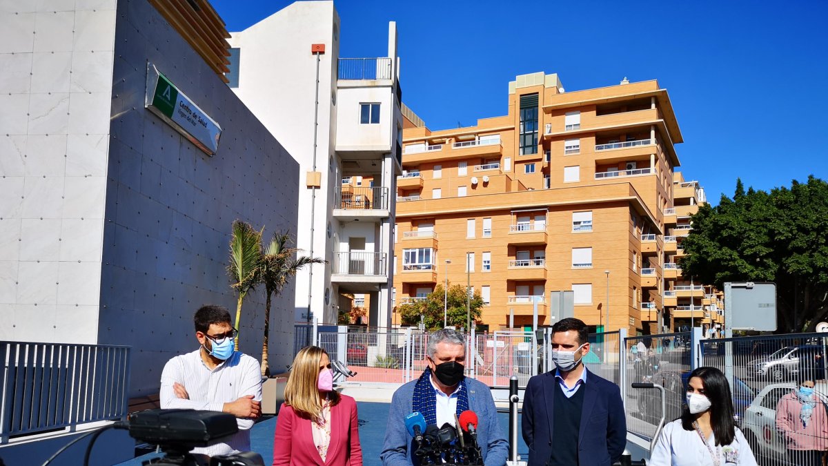 La Junta ha inaugurado este martes la ampliación del centro de salud Virgen del Mar.