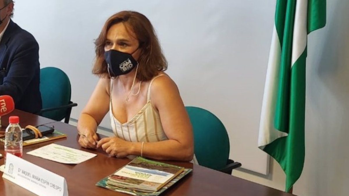 Raquel Espín, delegada de la Junta de Andalucía.
