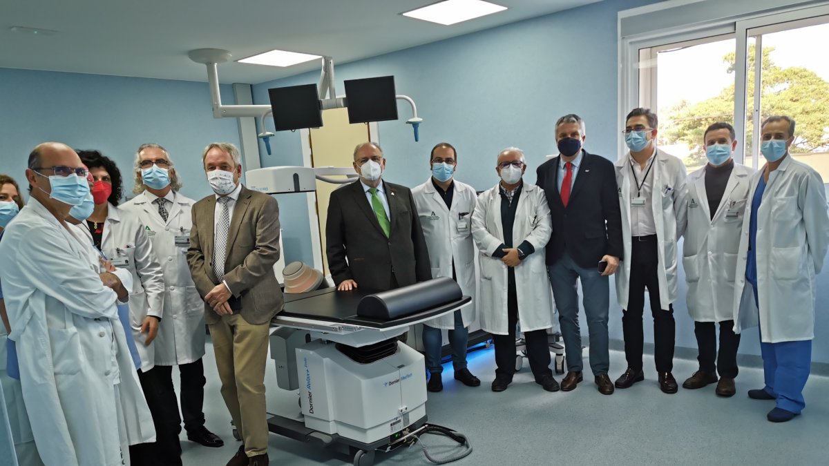 La nueva unidad ha sido visitada por el gerente del SAS, Miguel Ángel Guzmán.