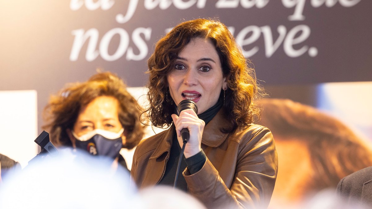 Isabel Díaz Ayuso.