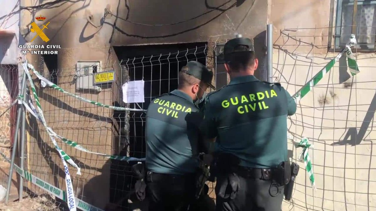 Foto facilitada por la Guardia Civil.