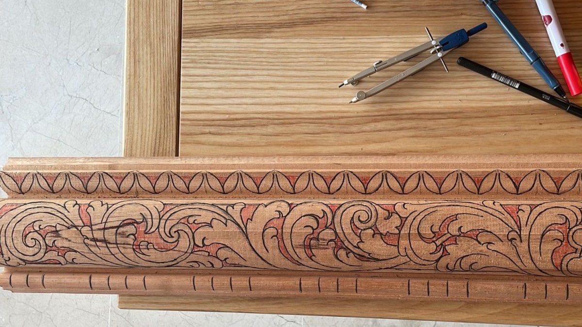 Moldurón para las nuevas andas del Cautivo.