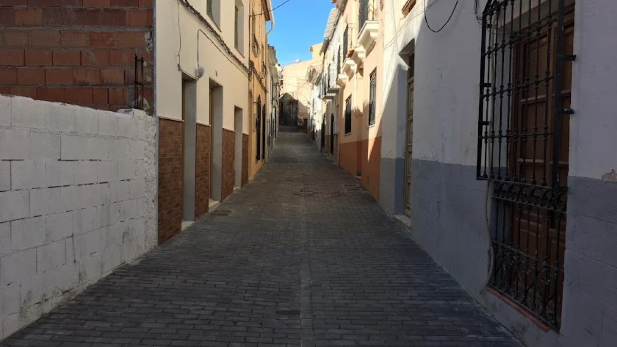 Imagen de archivo de una calle en el barrio de San Antonio de Albox.