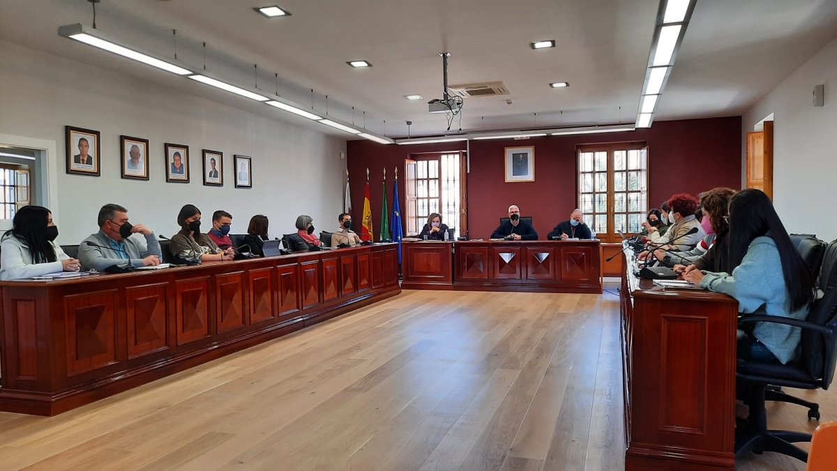 Imagen del Pleno en Huércal de Almería.