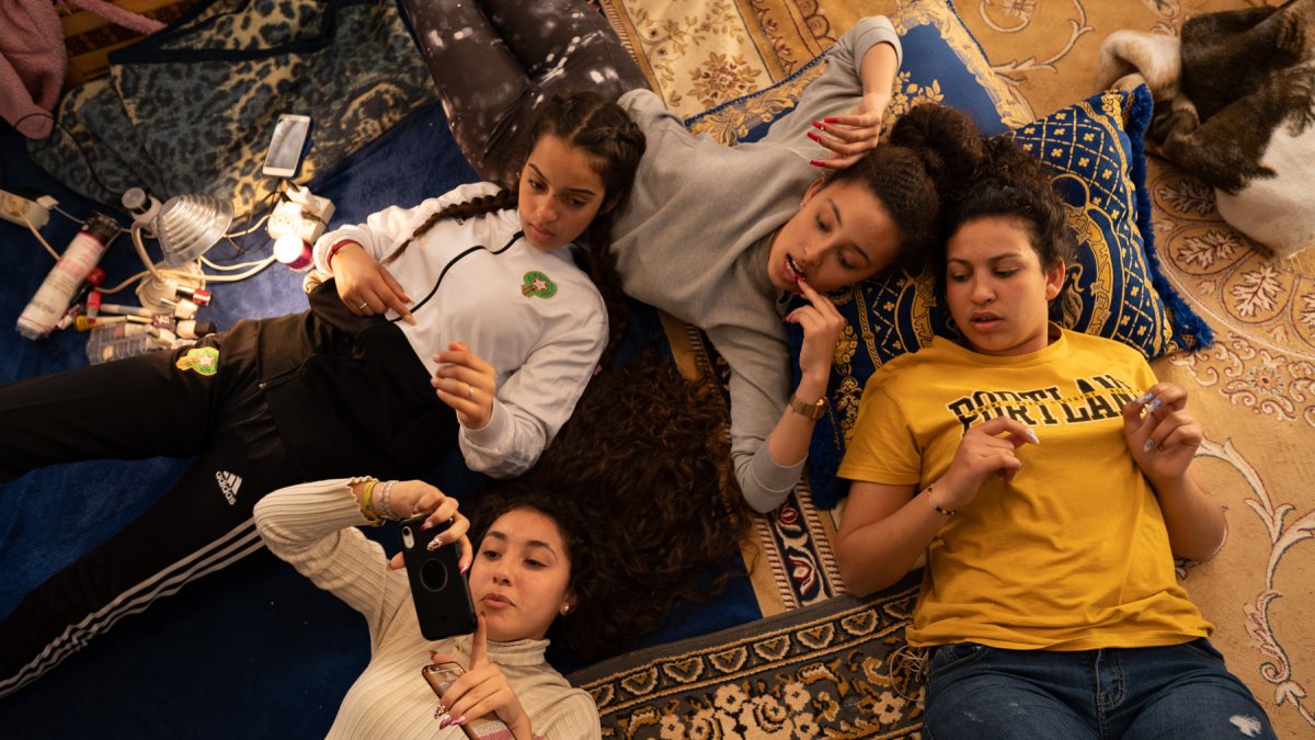 Fotograma del corto ‘Farrucas’, de Ian de la Rosa, con sus cuatro protagonistas.