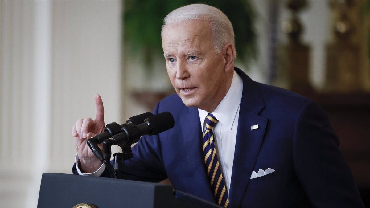 Joe Biden advierte a Putin.