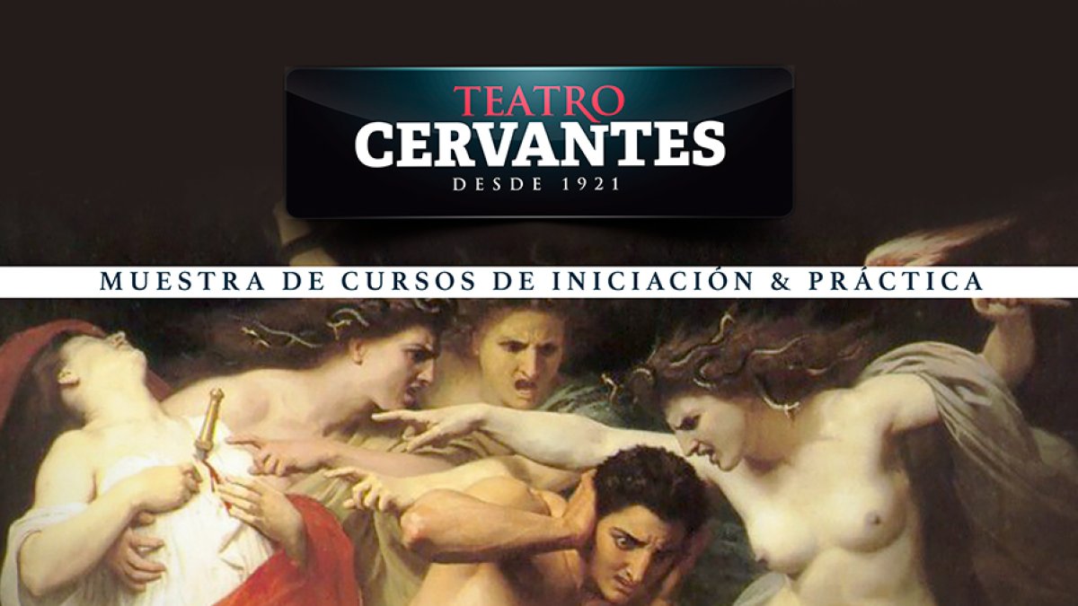 Cartel promocional de la obra teatral ‘Mitos’