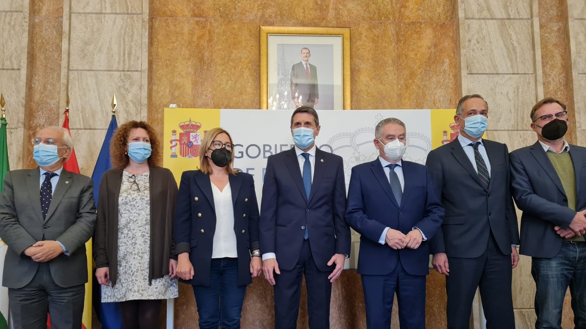 Tras la rueda de prensa de este lunes.