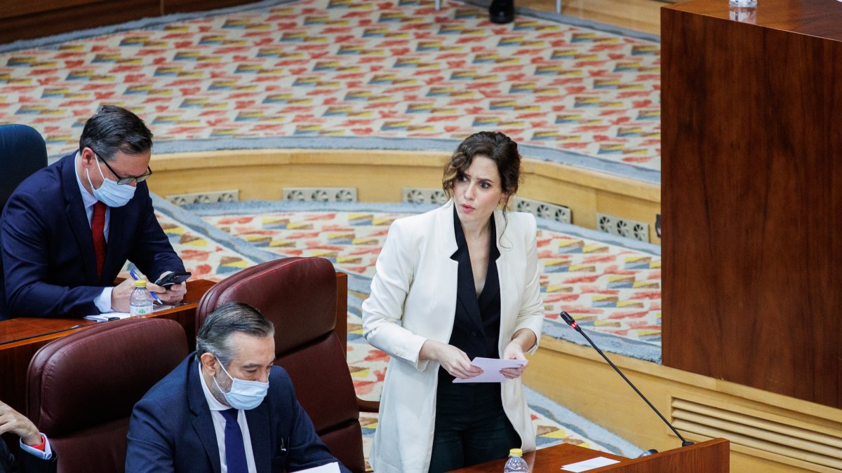 Isabel Díaz Ayuzo, presidenta de la Comunidad de Madrid.