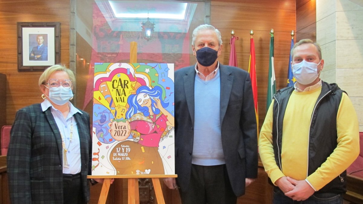 Presentación del cartel por parte del Ayuntamiento.