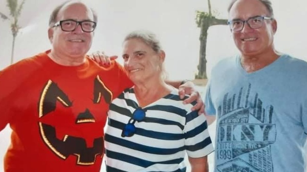 Márcio, Marinilce y Pascoal, los hermanos Veneroso que viajan a Cuevas del Almanzora.