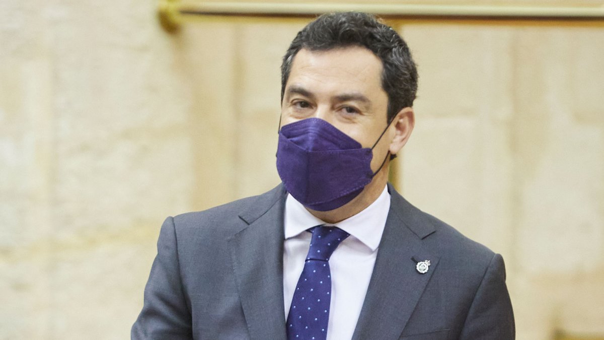 El presidente de la Junta de Andalucía, Juanma Moreno.