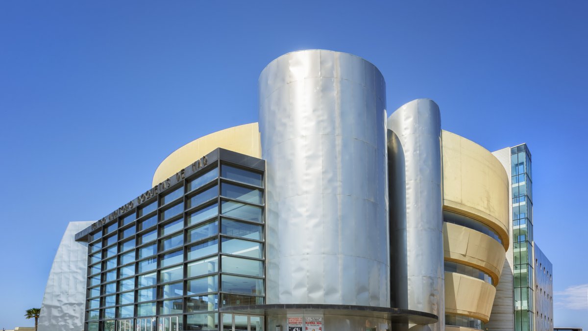 El Teatro Auditorio de Roquetas de Mar.