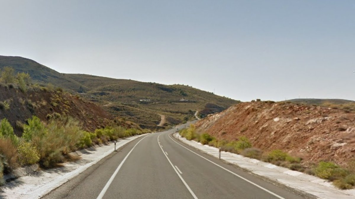 Carretera donde se ha producido el siniestro.