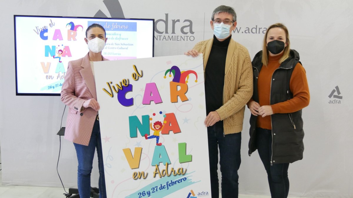 Presentación del Carnaval de Adra 2022.