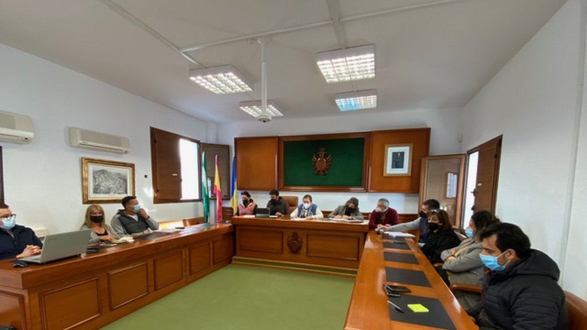 Pleno celebrado en Mojácar para abordar la aprobación del PGOU.