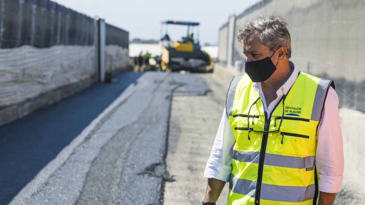 Ángel Escobar, vicepresidente de la Diputación de Almería.