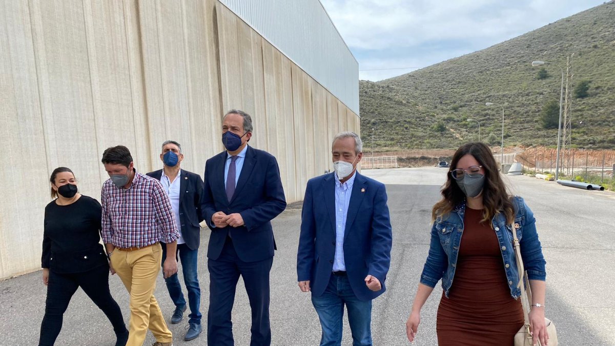 Visita a una plantación en Dalías.