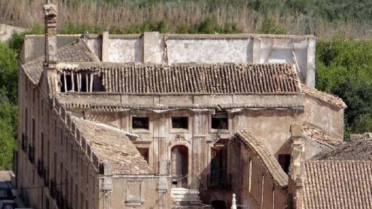Vista aérea del Palacio del Almanzora.